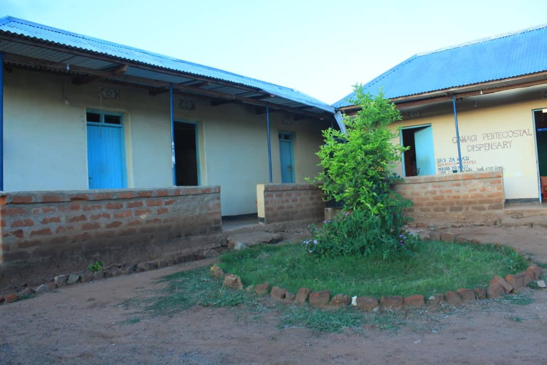 Consultation wing and courtyard